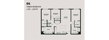 Alba Three Bedroom D1