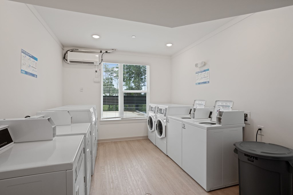 Ovata at Reedy Creek Senior Apartments in Charlotte NC laundry facility