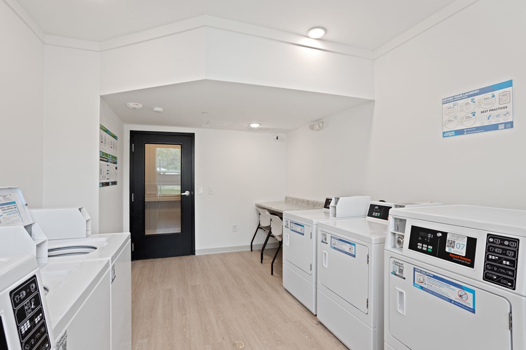Ovata at Reedy Creek Senior Apartments in Charlotte NC laundry facility