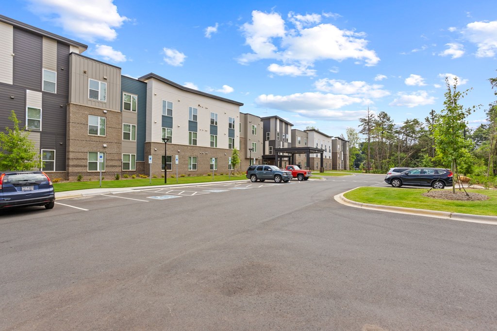 Ovata at Reedy Creek Senior Apartments in Charlotte NC Exterior