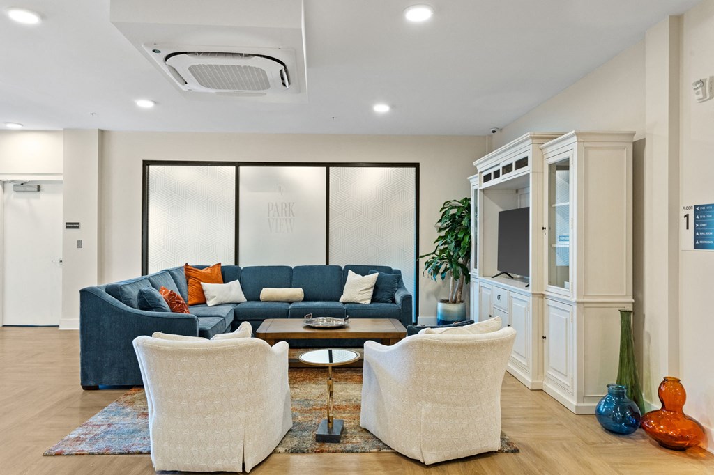 Lobby of Park View Greer Apartments in Greer, SC