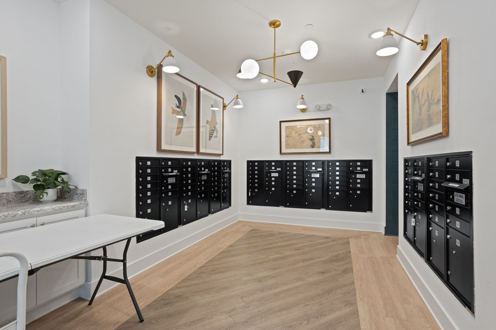 Ovata at Reedy Creek Senior Apartments in Charlotte NC Mailroom and Leasing Office