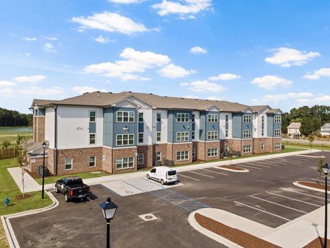 Peaks of Lexington Apartments External Picture from Drone