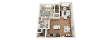 Aventine 1 Bedroom Apartment with Deluxe Sunroom