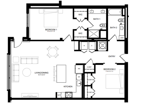 201 Caulder Avenue Studio-2 Beds Apartment, Loft for Rent - Photo Gallery 33