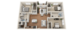 Aventine 3 Bedroom Apartment with Deluxe Patio