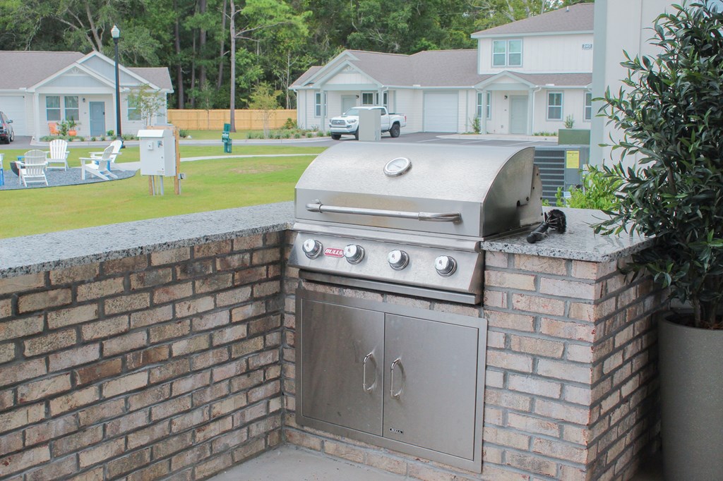 Outdoor Grilling Station