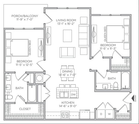 Phase One Linden Floor Plans