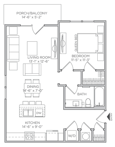 Phase One Magnolia Floor Plan
