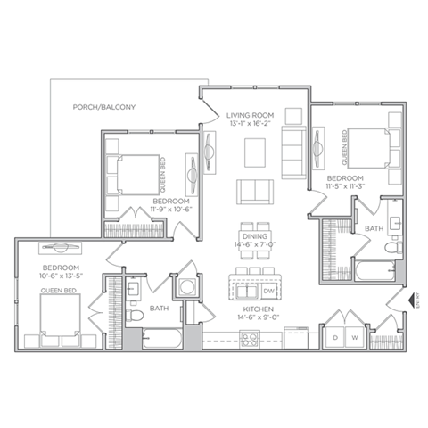 Seminole Floor Plan