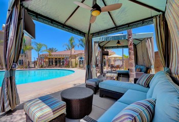 Pool Side Relaxing Area Pool Side Relaxing Area, at Tavera, Chula Vista, California - Photo Gallery 4