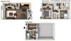 1600 sq.ft. TH - 3x3.5 Floor Plan 1600 sq.ft. TH - 3x3.5 Floor Plan, at Tavera, Chula Vista, California