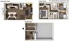 1551 sq.ft. TH - 3x2.5 - With Additional Den Floor Plan 1551 sq.ft. TH - 3x2.5 - With Additional Den Floor Plan, at Tavera California, 91913