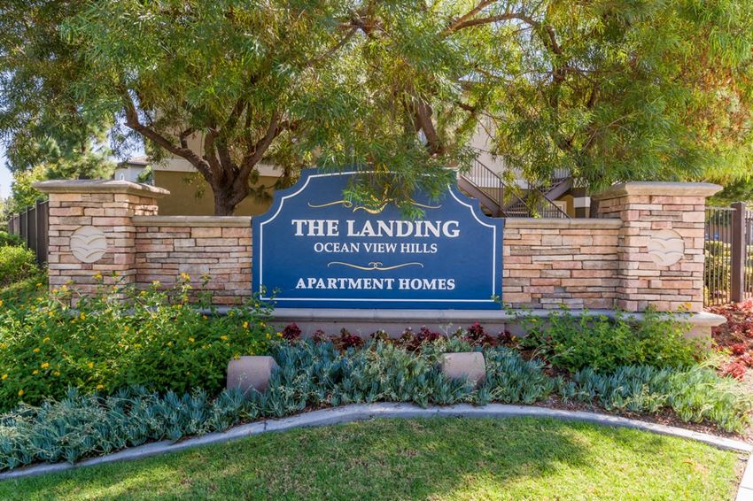 Welcoming Property Sign at The Landing, California - Photo Gallery 1