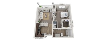a 2103 sq ft floor plan with a bedroom and a bathroom