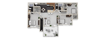 3 Bed 2 Bath (Fireplace Optional)