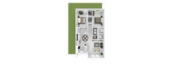 Diamond Two Bed Two Bath