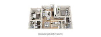 Phase I - 2 Bed 2 Bath (Fireplace Optional)