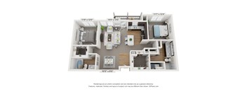 a floor plan of a 1 bedroom apartment with a bathroom and a living room