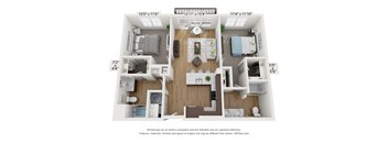 a 1 bedroom floor plan  summit