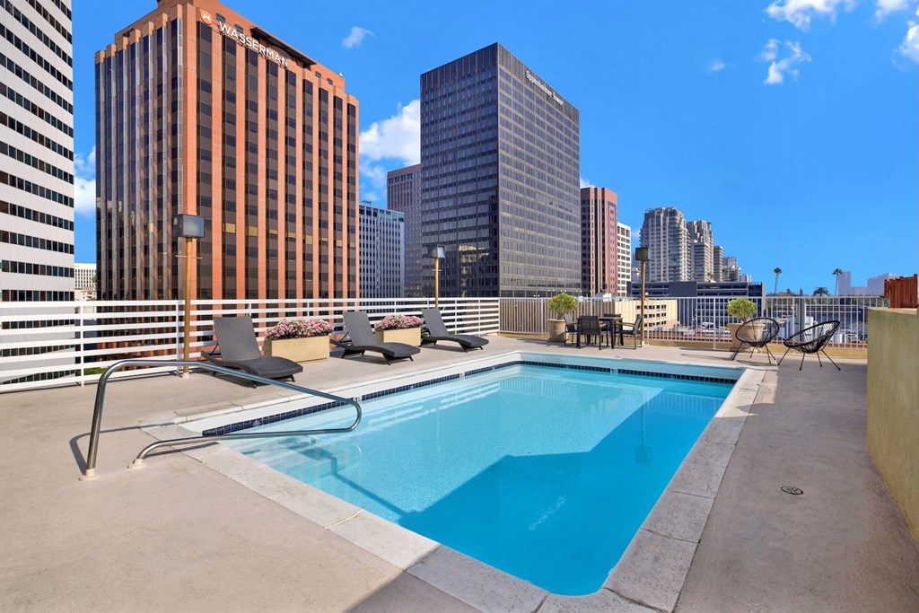Pool View at Ashton Towers, California, 90024