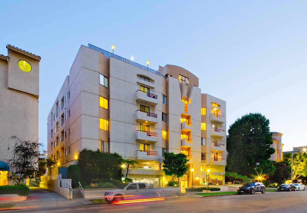 Building Exterior at Ashton Towers, Los Angeles, California