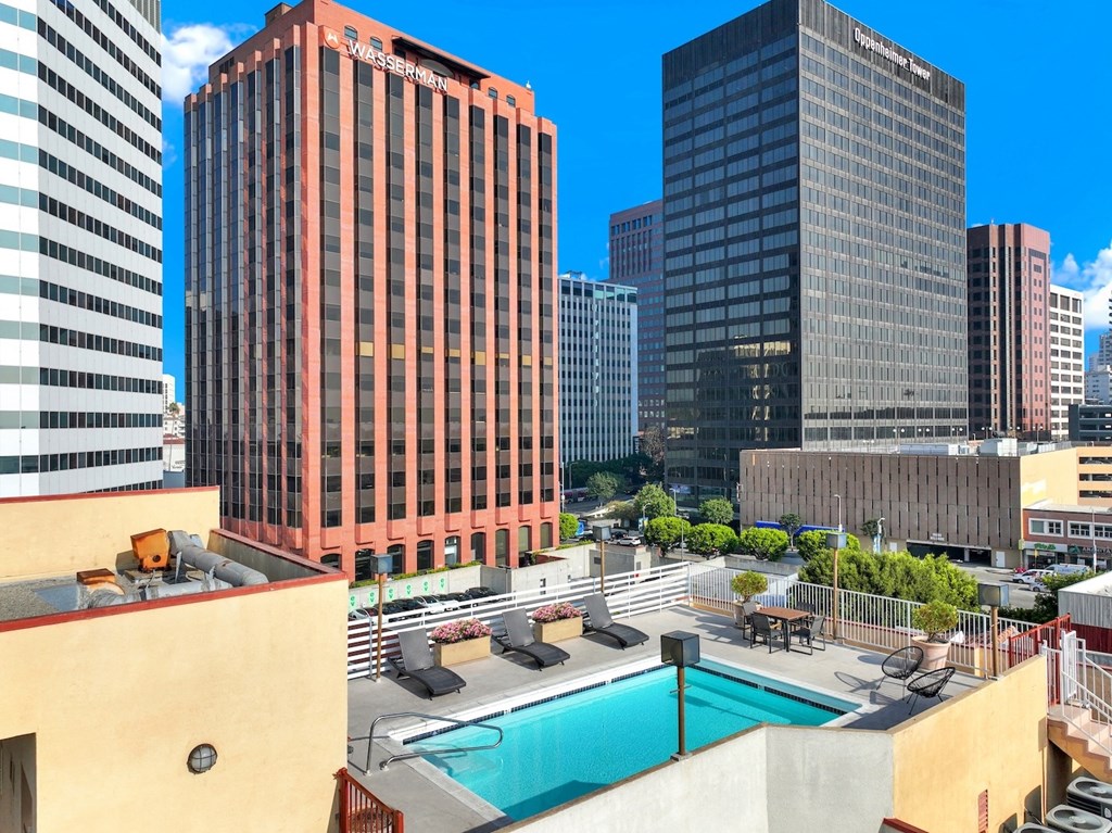 Aerial View at Ashton Towers, Los Angeles, 90024
