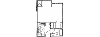 Apartment Studio floor plan