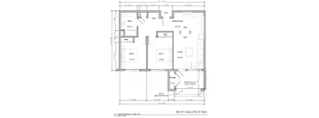 Rialto Metrolink South 2 Bedroom Floor Plan