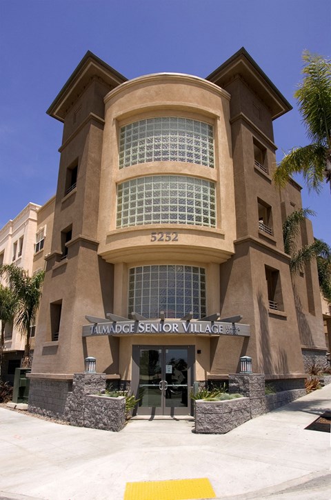 Talmadge Senior Village Main Entrance
