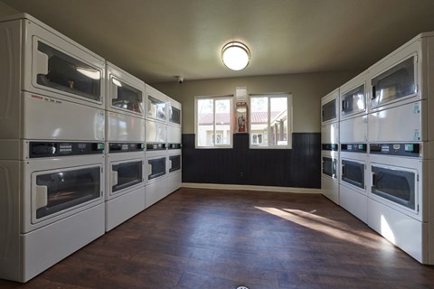 a kitchen with a bunch of ovens in it