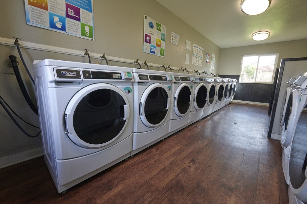 Mountainside Washing Machines in the Laundry Room