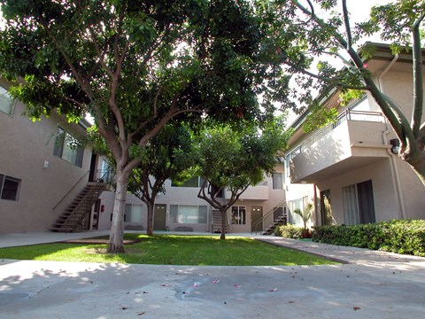 Clark Manor Courtyard