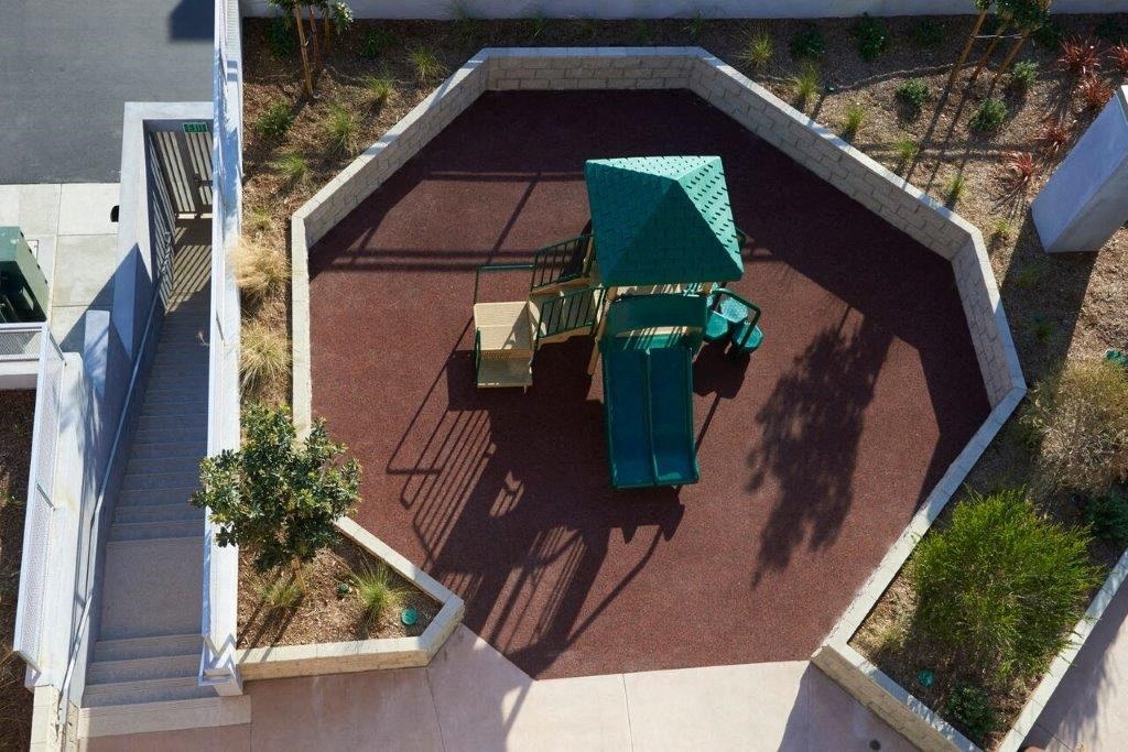 Aerial View of Tot Lot