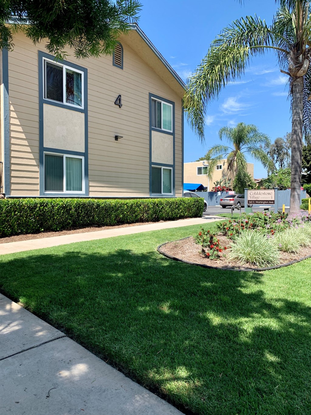 Exterior of Cobblestone Village