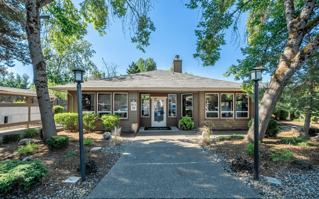 Leasing Office Entrance at Sunset Park Apartments, Seattle, 98146