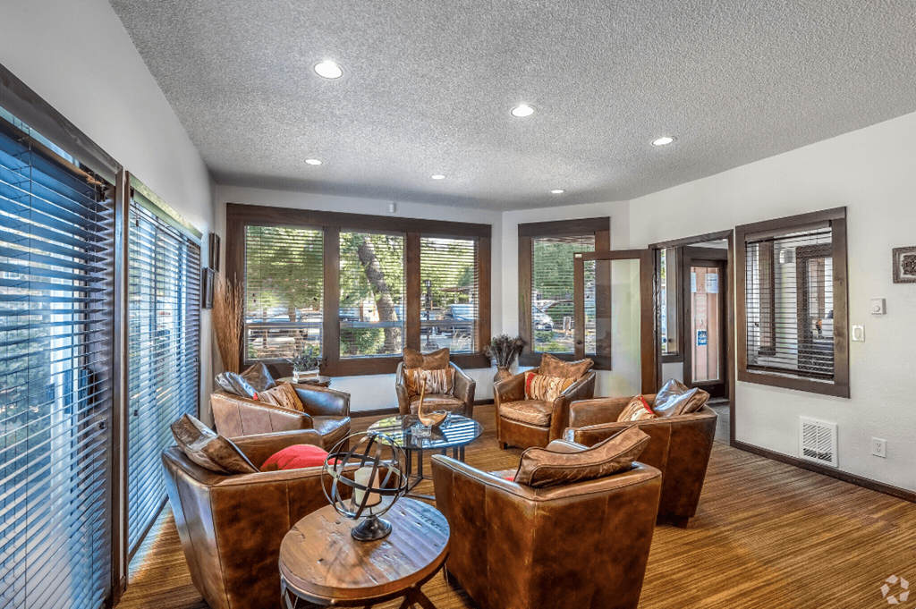 Living Space Plenty Of Natural Light at Sunset Park Apartments, Seattle, WA, 98146