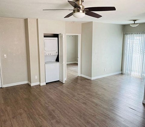 Living Room at Federal Apartments, Los Angeles, CA