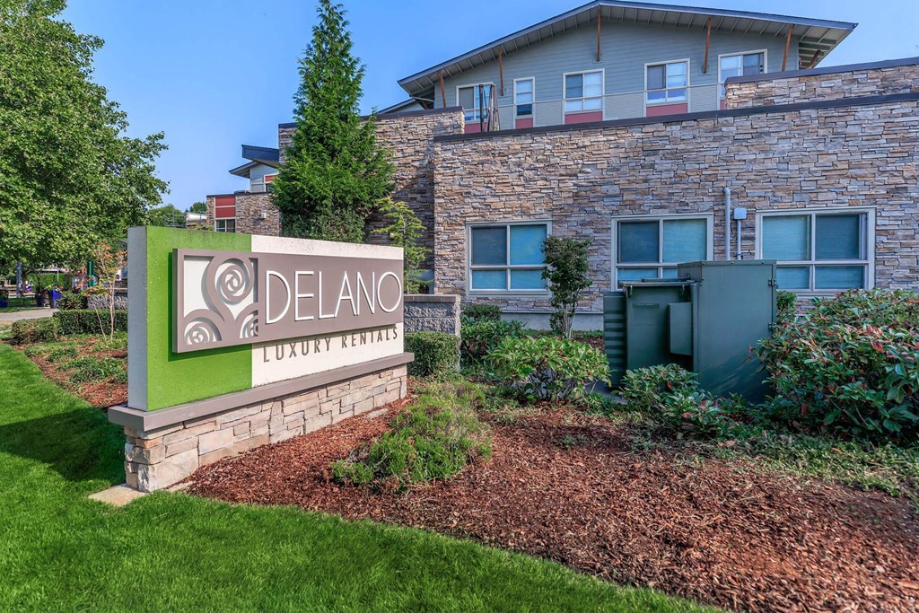 Property Signage at Delano, Redmond, WA
