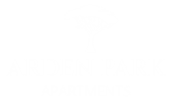 A logo for Arden Park Apartments featuring a tree.
