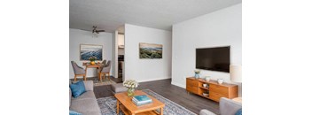 Soft and Refreshing Living Room at The Ridge at Bellevue, Washington