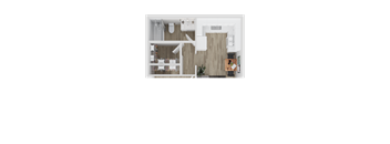 1BR 3D Floorplan