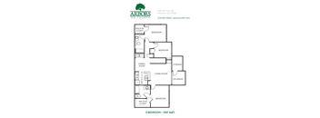 Arbors on Fourth Moultrie 3 Bedroom 2 Bathroom