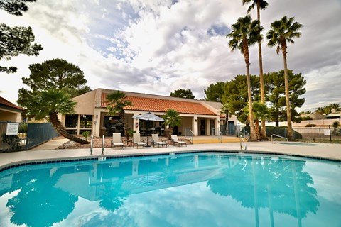 Crystal Clear Pool at Mountain Vista, Sierra Vista, Arizona