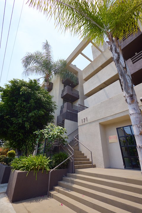A building with the number 112 on it.