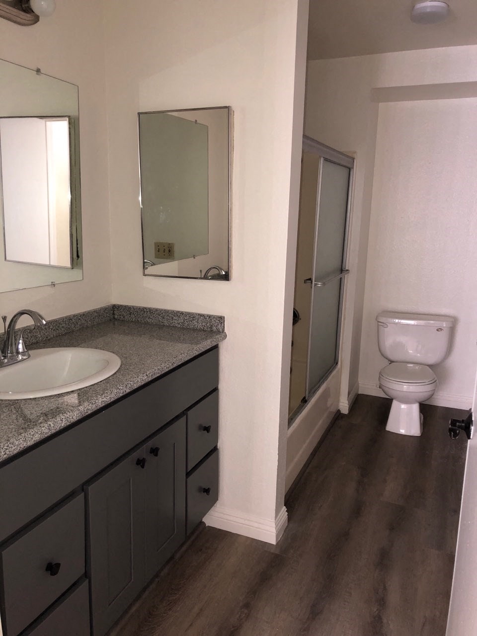 a bathroom with a sink and a toilet