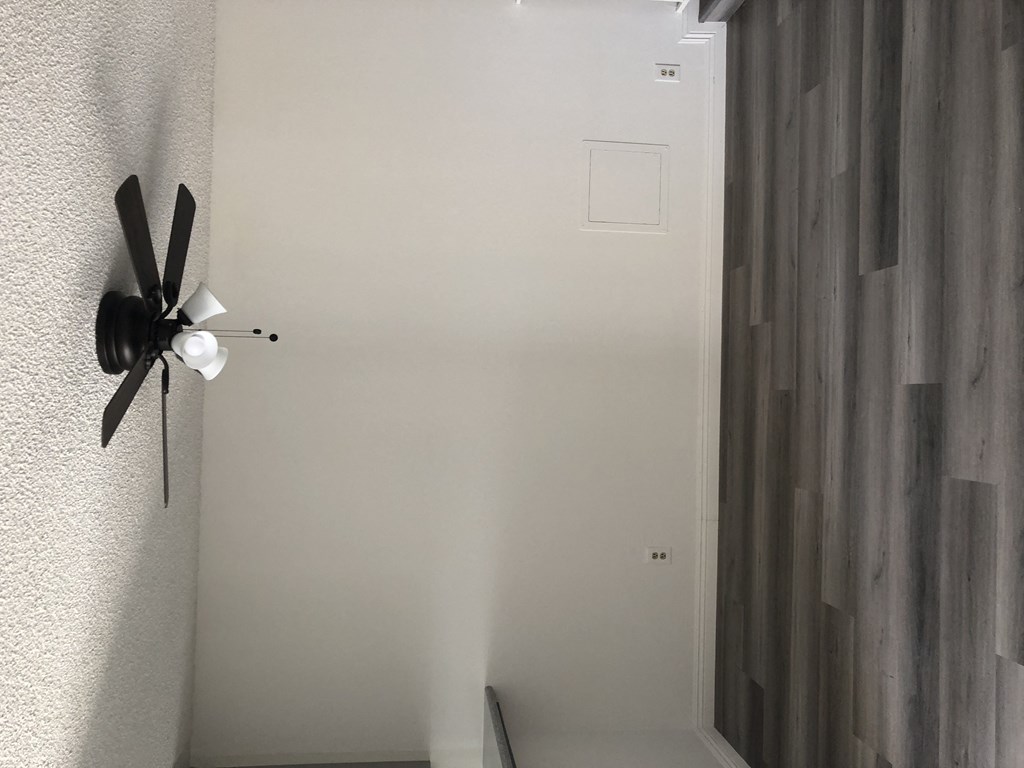 the hallway is clean and ready for us to enter the house