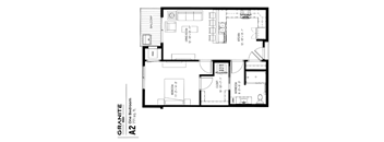 One Bedroom One Bathroom