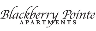 The image shows the logo of Blackberry Pointe Apartments.
