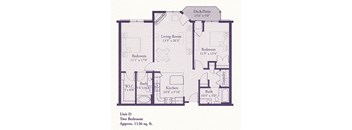 Two Bedroom Two Bathroom